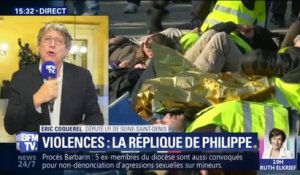 Gilets jaunes: Éric Coquerel (LFI) dit refuser de "voir les violences que d'un côté"