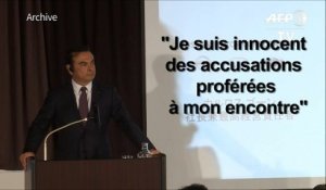 Devant le tribunal, Ghosn se dit "faussement accusé"