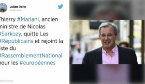 Européennes. Thierry Mariani quitte Les Républicains et rejoint la liste Rassemblement national