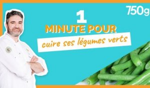 1 min pour... Bien cuire des légumes verts - 750g