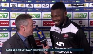 Paris / Guingamp : La réaction de Marcus Thuram