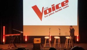Présentation de The Voice France avec Julien Clerc, Mika, Jenifer et Soprano coachs de la saison 8