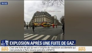 Explosion à Paris: deux hélicoptères de la sécurité civile se sont posés en plein cœur de la capitale