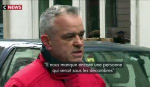 Eric Moulin, porte-parole des Sapeurs-Pompiers de Paris : "il nous manque encore une personne qui serait sous les décombres"