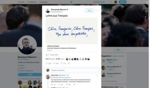 Lettre aux Français: Macron  trace le chemin du grand débat