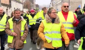 SOCIAL/ Gilets Jaunes: forte mobilisation en Touraine