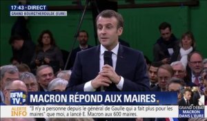 Emmanuel Macron: "Il ne faut pas raconter des cracks, ce n'est pas parce qu'on remettra l'ISF que la situation d'un seul gilet jaune s’améliorera"