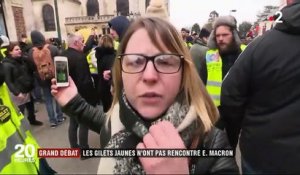 Grand débat : les "gilets jaunes" frustrés à Grand Bourgtheroulde
