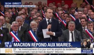 80 km/h: Emmanuel Macron "n'est pas dans le déni de réalité"