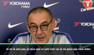 Chelsea - Sarri sur l'arrivée d'Higuain : "Je n'en sais rien..."