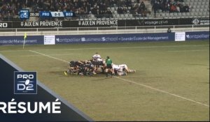 PRO D2 - Résumé Provence Rugby-Bourg-en-Bresse: 12-11 - J18 - Saison 2018/2019