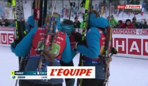 La France s'impose dans le relais de Ruhpolding - Biathlon - CM