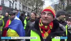 "Gilets jaunes" : manifestation organisée à Paris