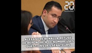 Alexandre Benalla reconnaît des «erreurs» mais refuse de répondre aux questions des sénateurs sur ses passeports