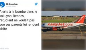 Alerte à la bombe sur le vol Lyon-Rennes. L’étudiant ne voulait pas que ses parents le rejoignent.
