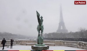 Le retour de la neige à Paris