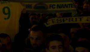 A Nantes, les supporters des Canaris réunis pour Emiliano Sala