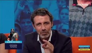 Le brief du coach : "Stefanos, si Nadal a la main, c'est toi qui vas courir"