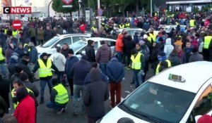 Madrid bloqué par des taxis et... des «gilets jaunes»