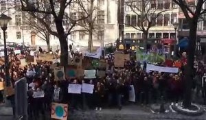 Manif pour le climat à Liège