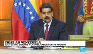 Au Venezuela, Juan Guaido appelle à une "grande mobilisation" la semaine prochaine