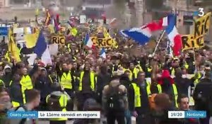 "Gilets jaunes" : mobilisation dans toute la France
