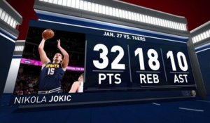 Nightly Notable: Nikola Jokic | Jan. 26