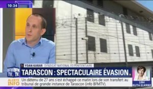 Évasion à Tarascon: un syncaliste FO Pénitentiaire dénonce que la priorité ne soit pas "la sécurité"