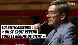 Loi anticasseurs : « On se croit revenu sous le régime de Vichy » dénonce de Courson