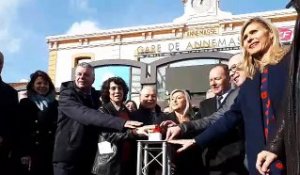 Léman Express : lancement du décompte à la gare d’Annemasse
