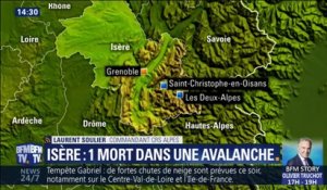 Laurent Soulier, commandant CRS Alpes: "Les recherches sont toujours en cours avec une montée en puissance du dispositif"