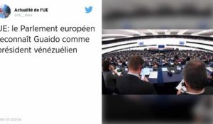 Venezuela. Le Parlement européen reconnaît Juan Guaido comme président « légitime »