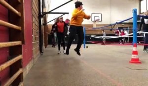 Sarreguemines : initiation à la boxe anglaise pour les élèves du collège Fulrad
