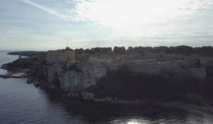 Fort Ile Sainte Marguerite (îles de Lérins) Cannes - DJI Mavic Pro