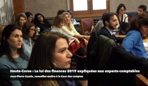 Bastia : La loi des finances 2019 expliquée aux experts-comptables