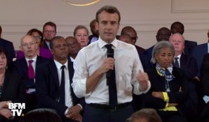 Macron sur le chlordécone: "Faisons déjà ce qui est établi scientifiquement"