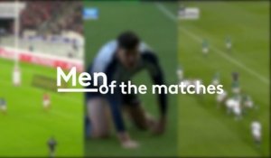 Six nations. "Men of the matches" de la 1re journée