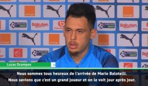 OM - Ocampos : ''Quand Balotelli sera à 100%...''