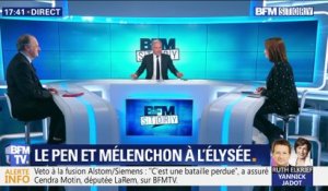 Marine Le Pen Jean-Luc Mélenchon à l’Élysée