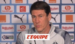 Garcia «Il faut continuer la série» - Foot - L1 - OM