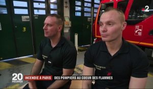 Incendie à Paris : les pompiers au cœur des flammes