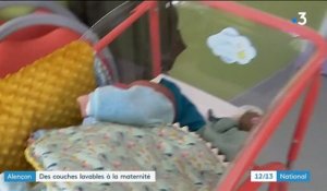 Normandie : des couches lavables à la maternité