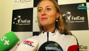 Fed Cup 2019 - Kristina Mladenovic : "Les décisions ne m'appartiennent pas"