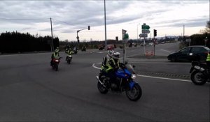 Gilets jaunes : opération escargot sur la N7 entre Livron et Valence