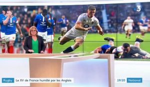 Rugby : le XV de France humiliée par les Anglais