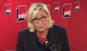 Marine Le Pen : "Les Français sont des polytraumatisés du référendum." #le79inter