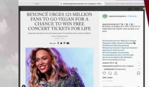 Le couple Beyoncé et Jay-Z pro-vegan !