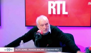 François Berléand démonte les gilets jaunes - ZAPPING TÉLÉ DU 11/02/2019