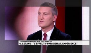 O.Letang : L'effectif parisien a l'expérience