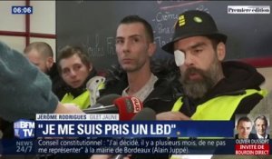 "Je me suis pris un LBD." Jérôme Rodrigues réaffirme avoir été victime de violence policière